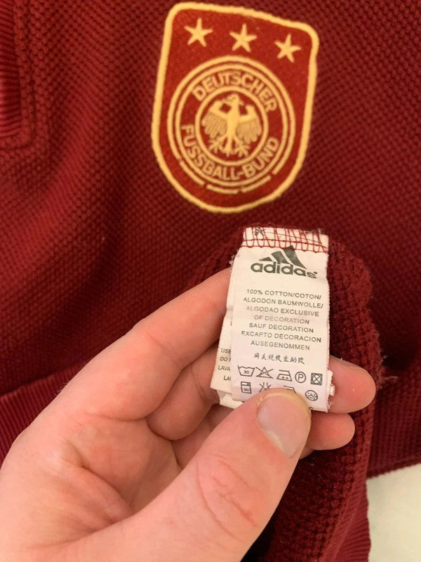 Adidas Originals Germany 2010/2014 1/4 Zip Sweatshirt (L)