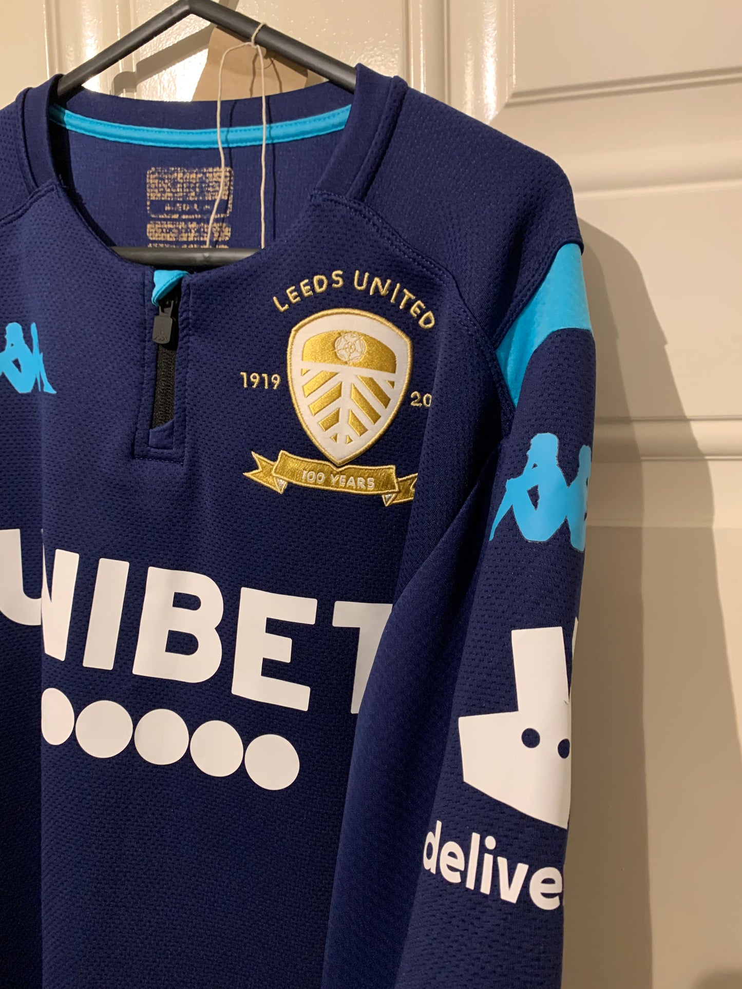 Kappa Leeds United 2019/2020 100 Year Anniversary Sweatshirt (M)
