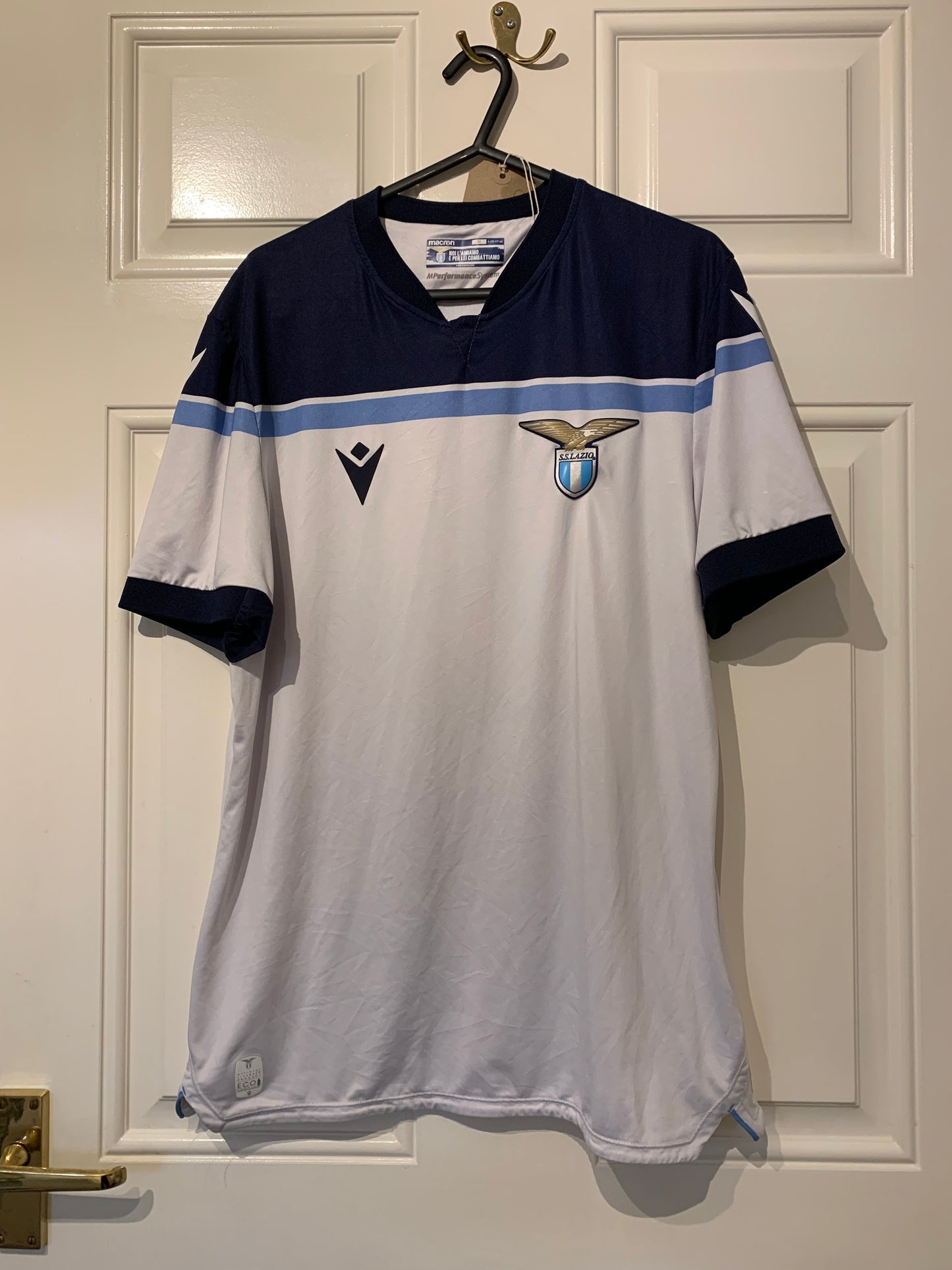 Macron SS Lazio 2021/2022 Away Shirt (M)