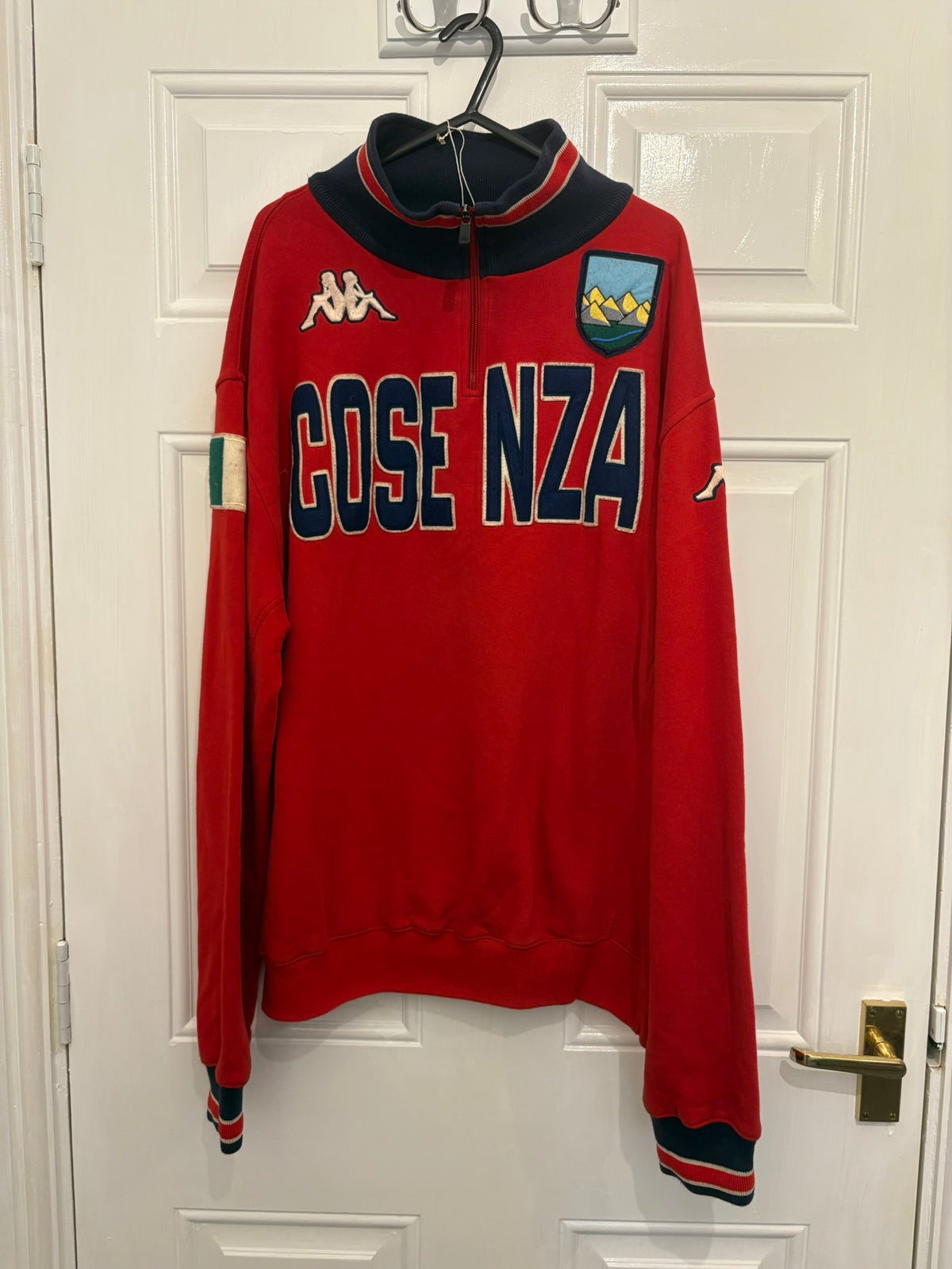Kappa Consenza Calcio 2000s Home Sweatshirt (XL)