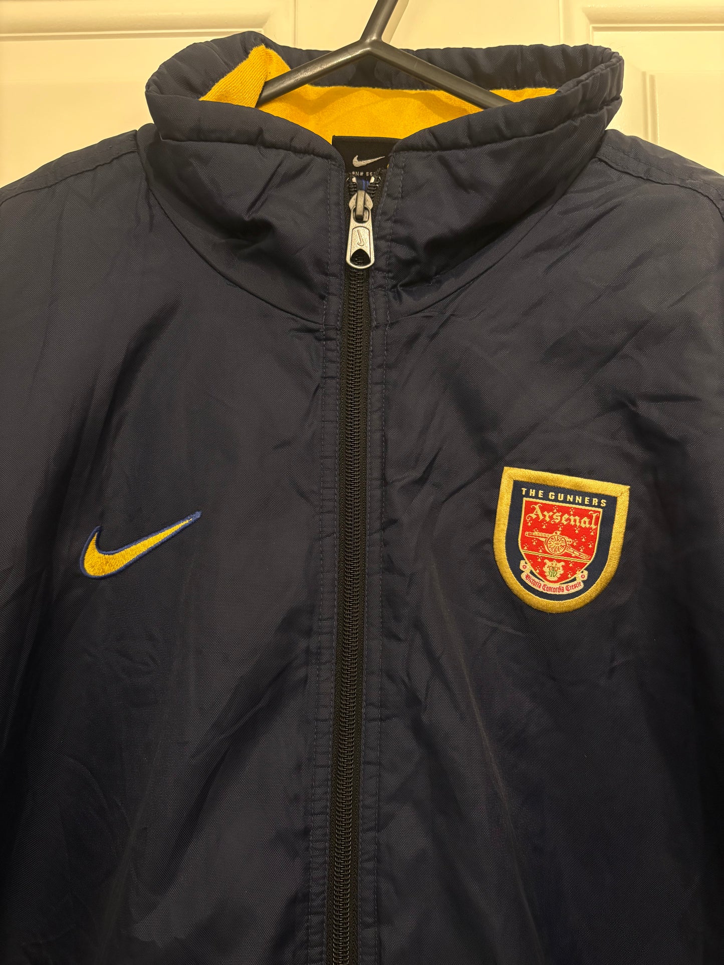 Nike Arsenal FC 1999/2001 Padded Bench Jacket (L)