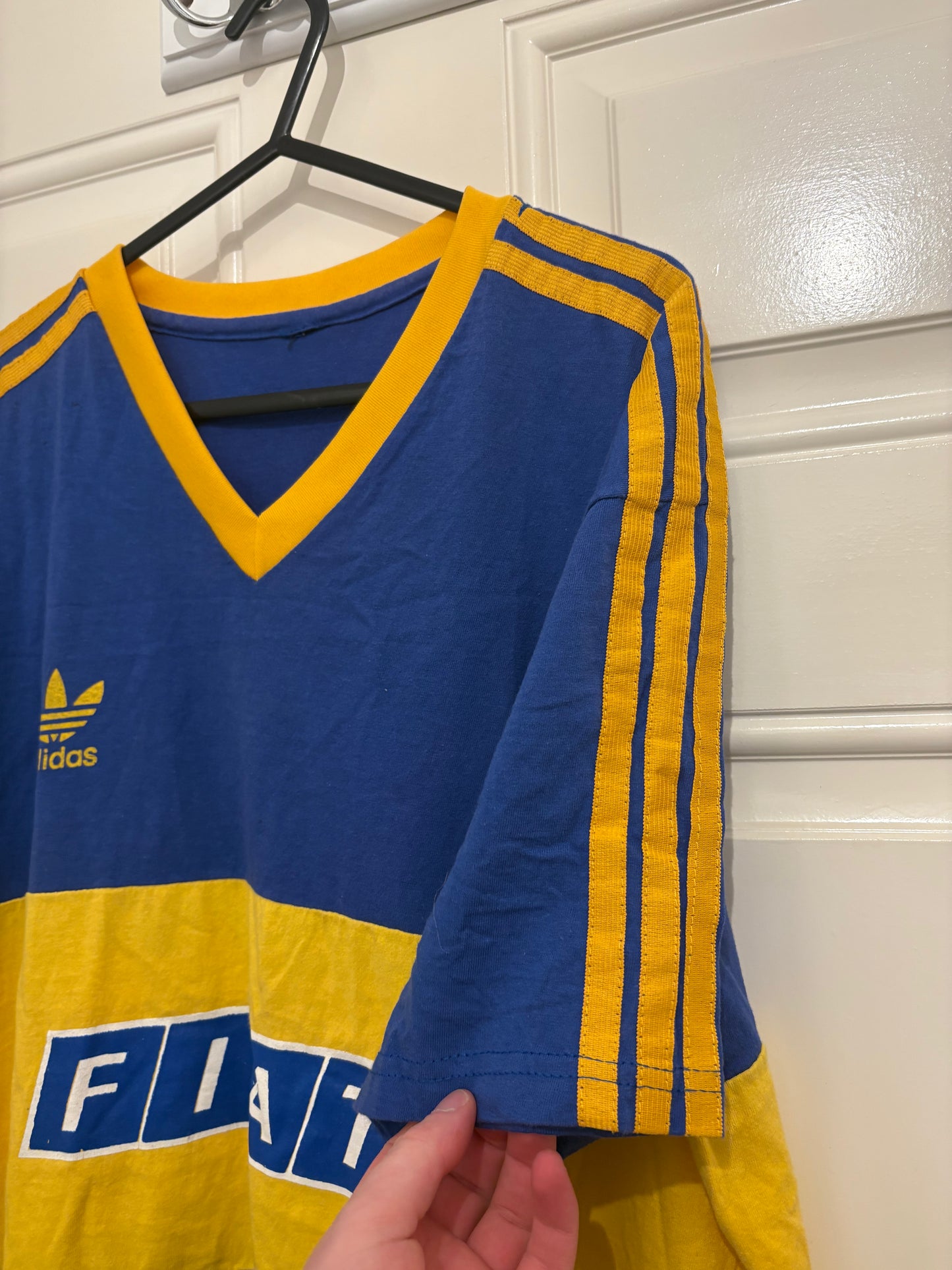 Adidas Originals Boca Juniors 1988/1991 Home Football Shirt (XL)