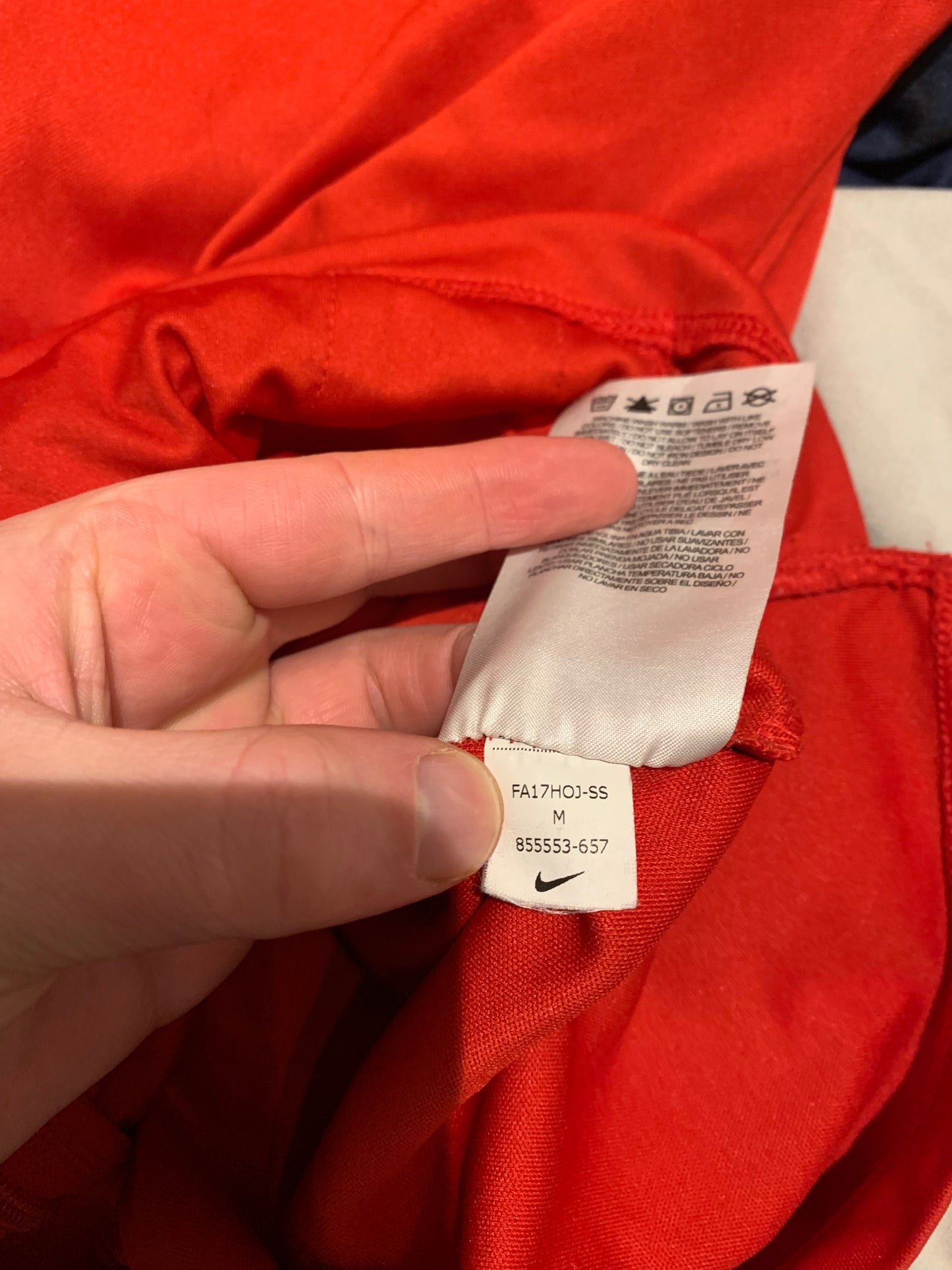 Nike AS Monaco 2015/2016/2017 Zip Up Jacket (M)