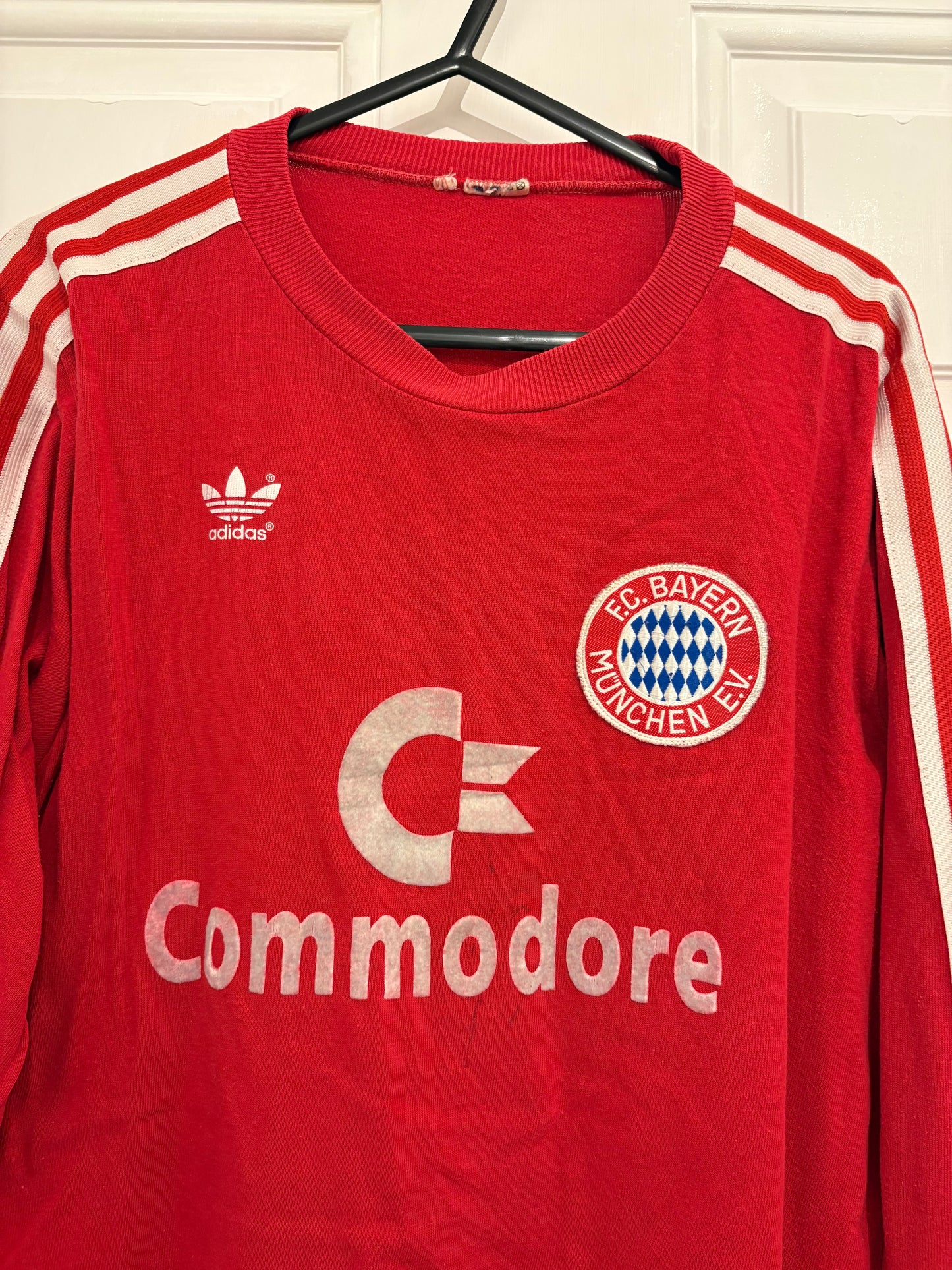 Adidas FC Bayern Munich 1985/1989 LS Home Shirt (L/XL)