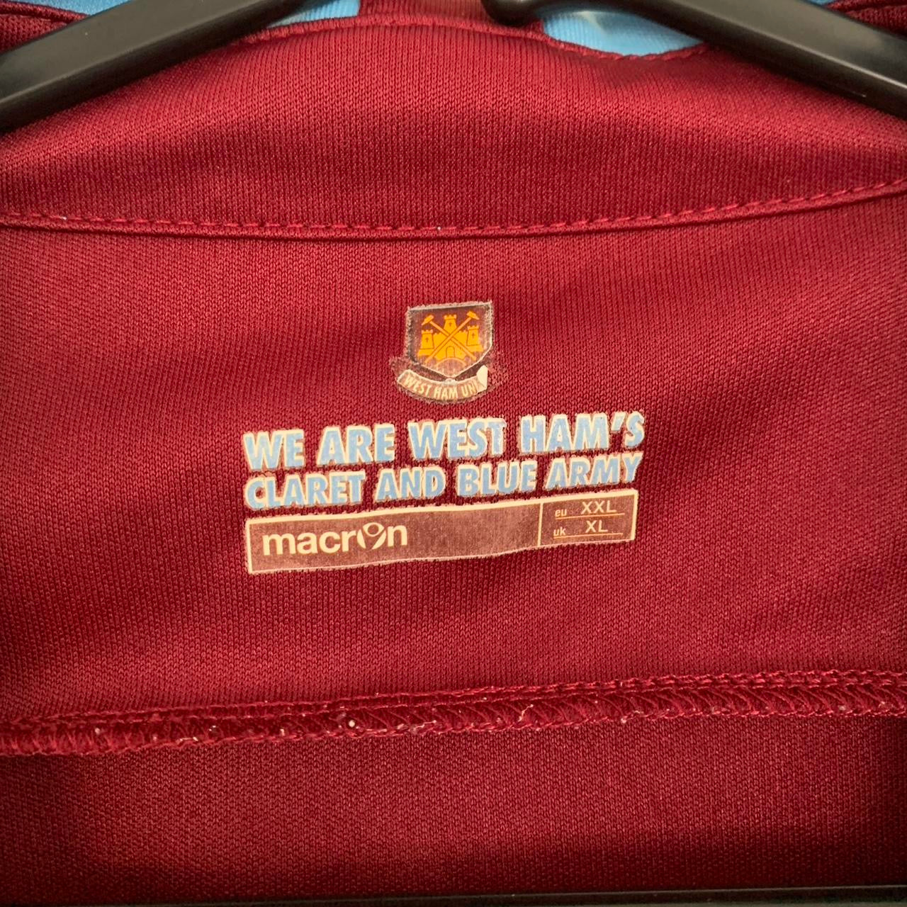 Macron West Ham United 2010/2011 Home Shirt (XL)