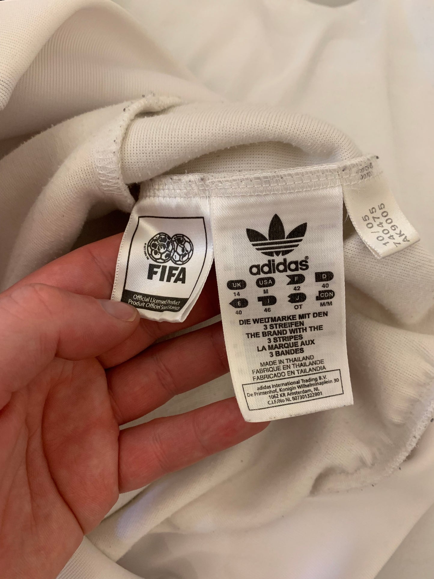 Adidas Originals Germany 2006/2007 Zip Up Track Jacket (S)