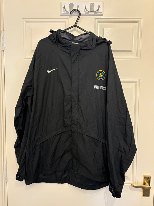 Nike Inter Milan 2006/2007 T90 Hooded Rain Jacket (L)