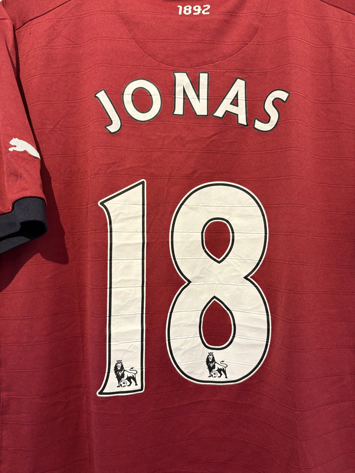 Puma Newcastle United 2012/2013 Away Shirt Jonas 18 (M)