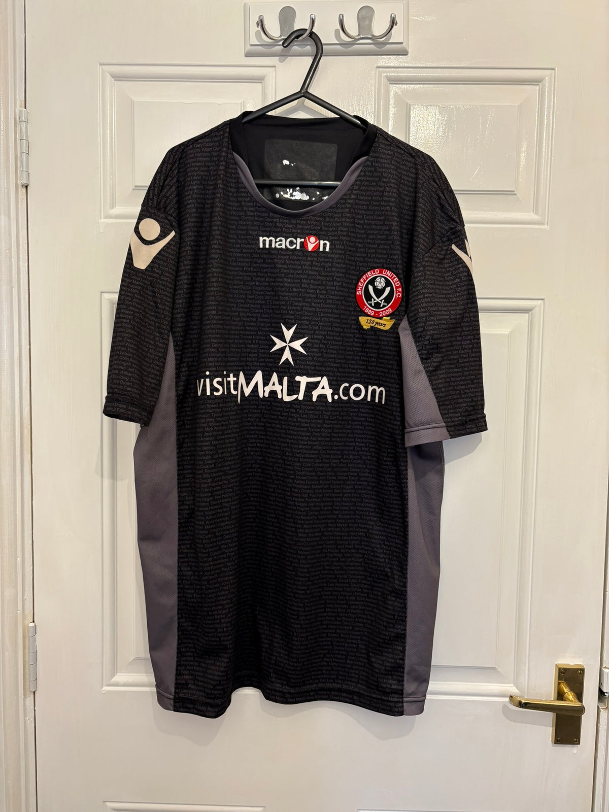 Macron Sheffield United 2009/2010 120th Anniversary Third Shirt (XL)