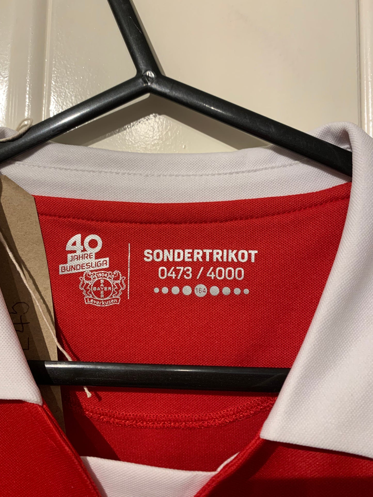Jako Bayer Leverkusen 2018/2019 40 Years In Bundesliga Shirt (S)