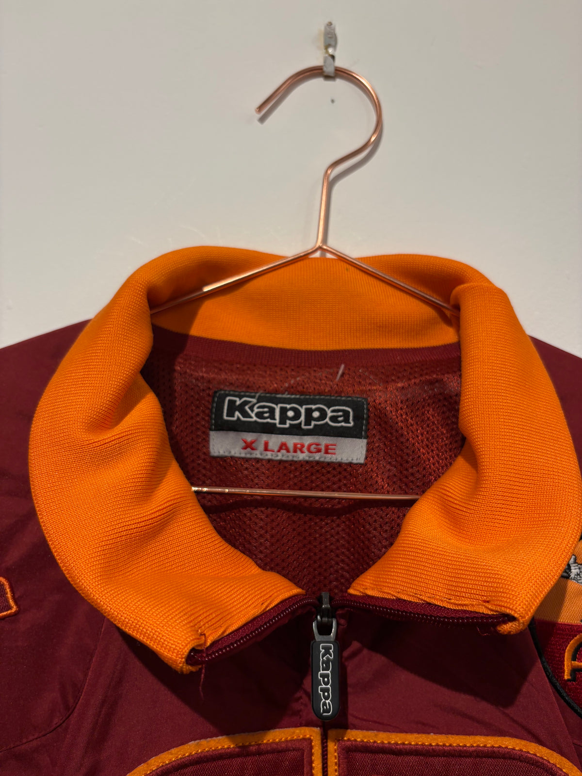 Kappa AS Roma 2012/2013 Zip Up Track Jacket (XL)