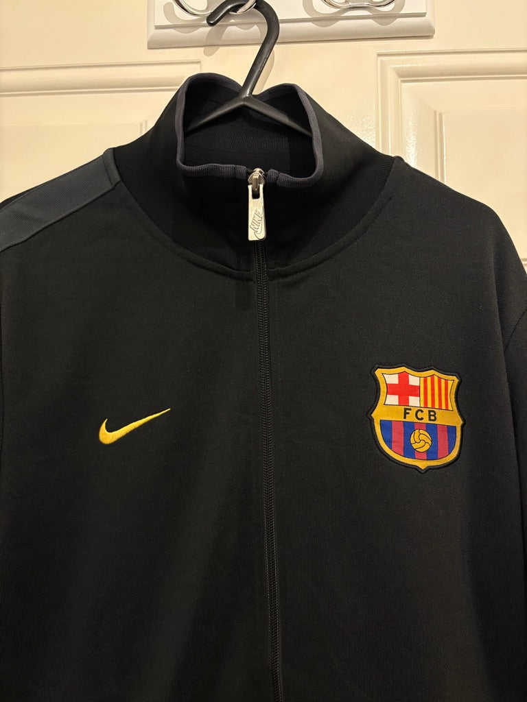 Nike FC Barcelona 2011/2012 N98 Zip Up Track Jacket (M)