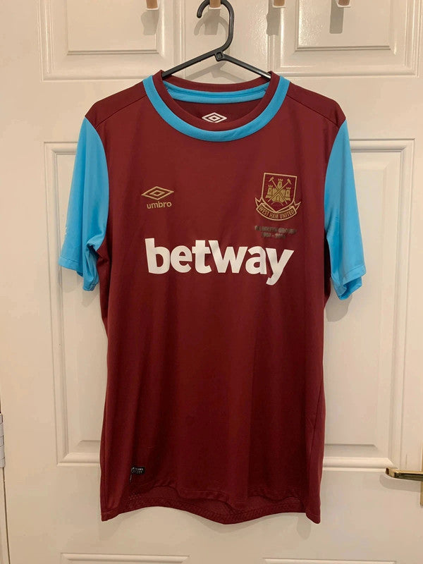 Umbro West Ham 2015/2016 Home Shirt (M)