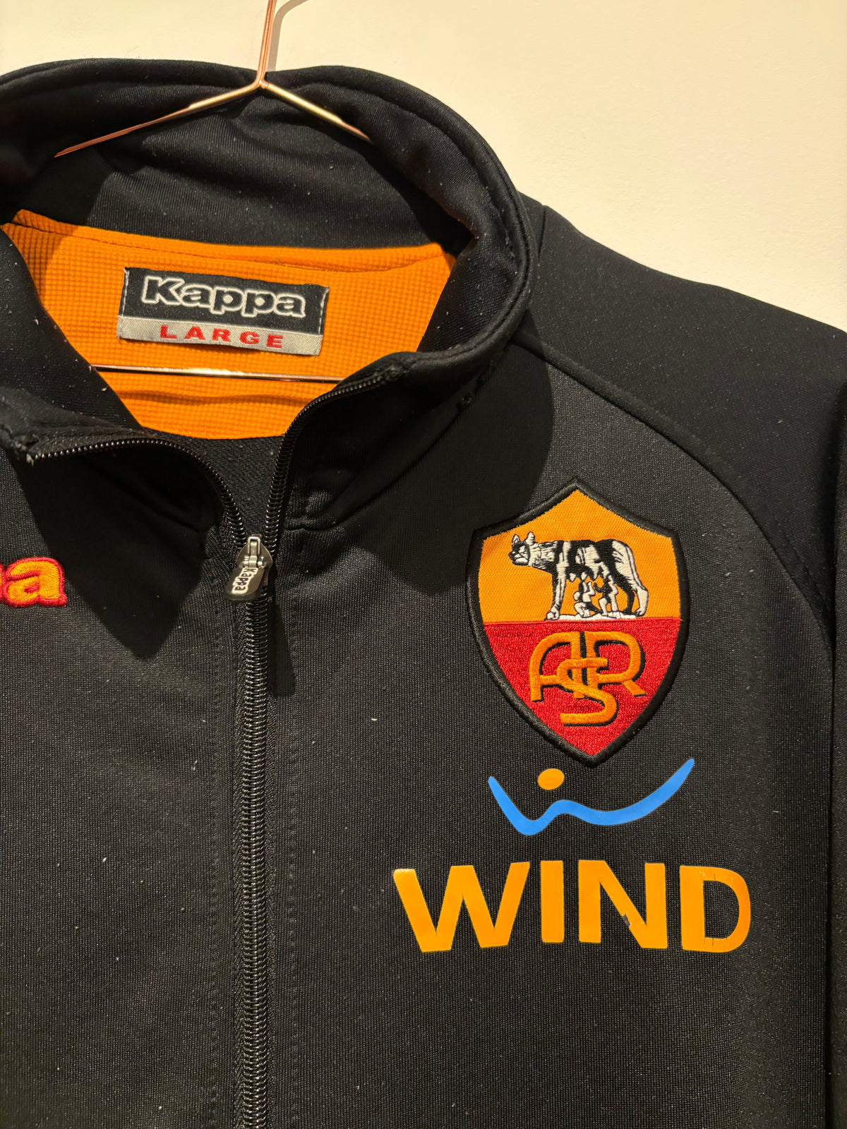 Kappa AS Roma 2008/2009 Zip Up Track Jacket (L)