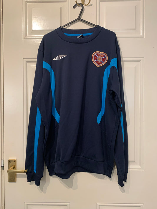 Umbro Heart Of Midlothian Hearts 2011/2012 Sweatshirt (L)
