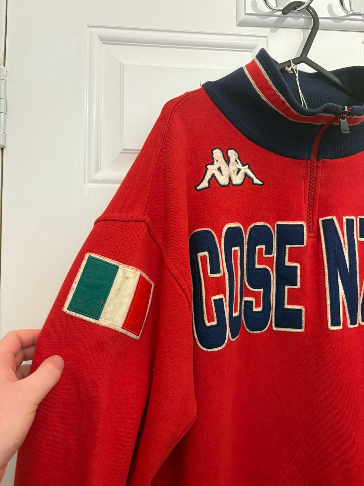 Kappa Consenza Calcio 2000s Home Sweatshirt (XL)