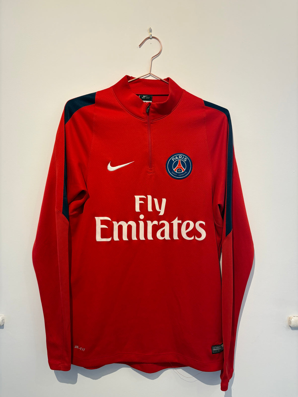Nike PSG 2016/2017 1/4 Zip Jumper (M)
