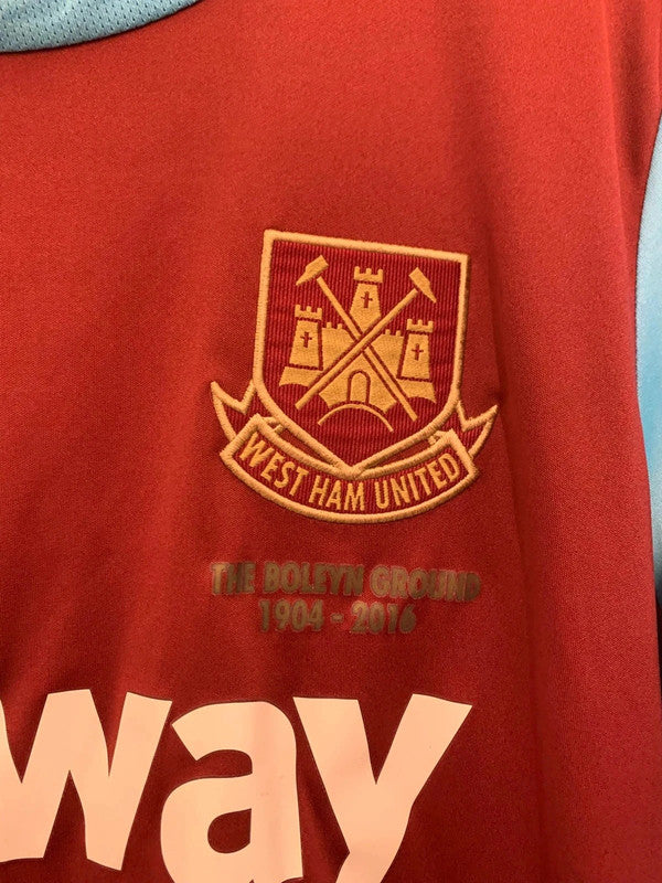 Umbro West Ham 2015/2016 Home Shirt (M)