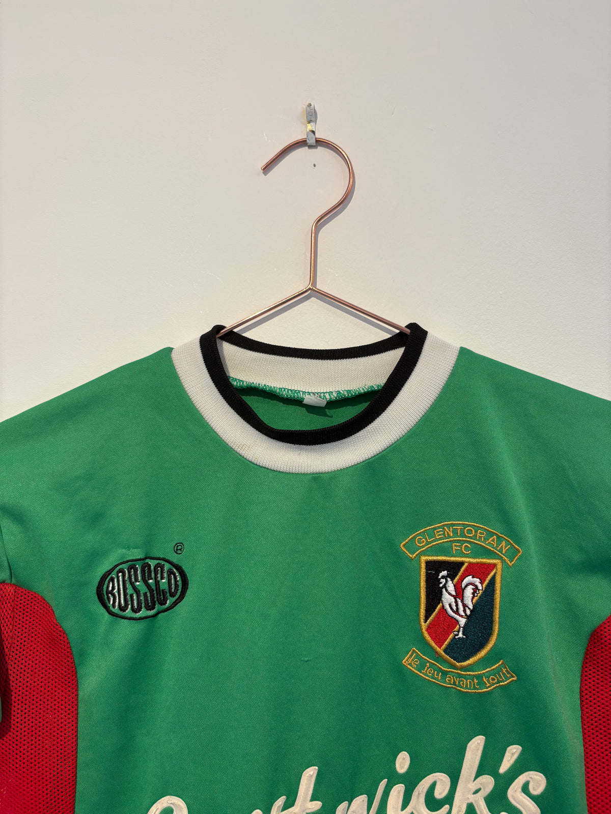 Rossco Glentoran FC 2001/2002 Home Shirt (XS)