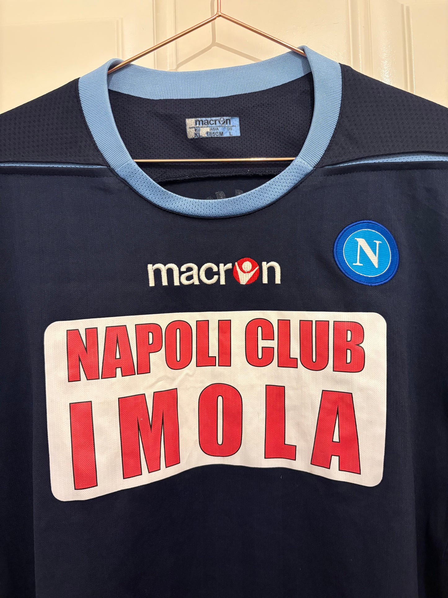 Macron Napoli 2010/2011 Longsleeve Third Shirt Cavani 7 (L)