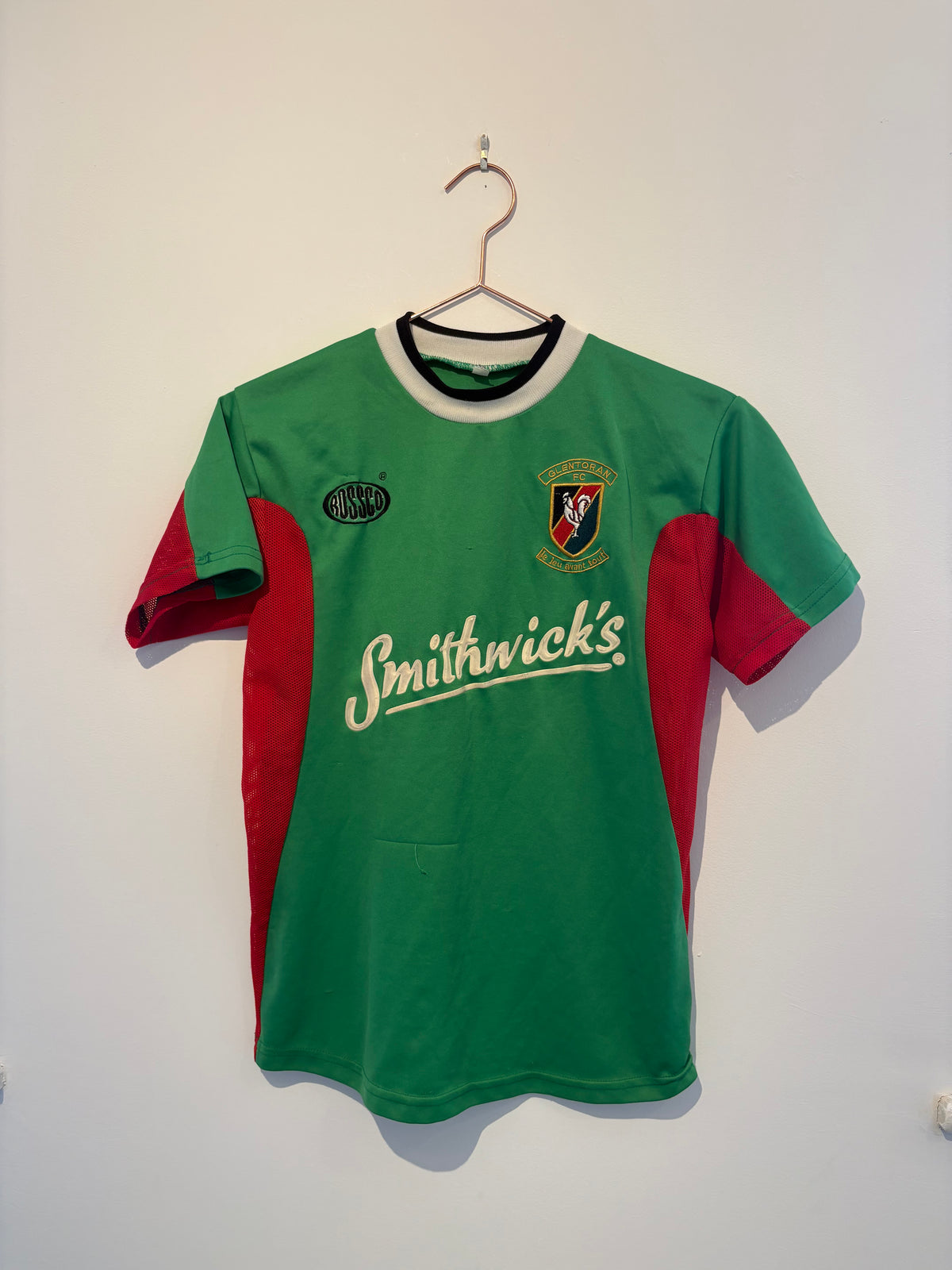 Rossco Glentoran FC 2001/2002 Home Shirt (XS)