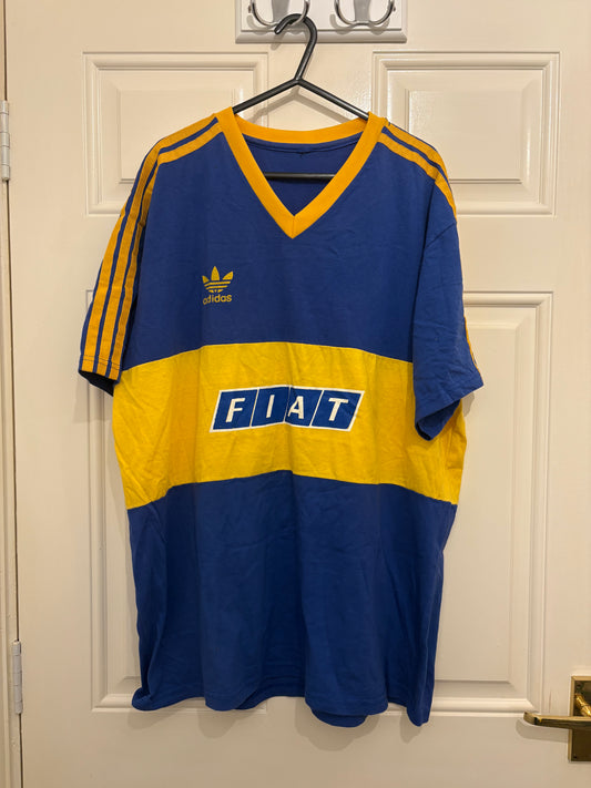 Adidas Originals Boca Juniors 1988/1991 Home Football Shirt (XL)