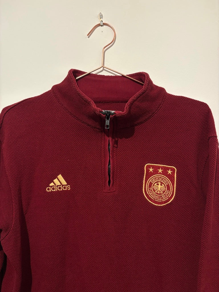 Adidas Originals Germany 2010/2014 1/4 Zip Sweatshirt (L)