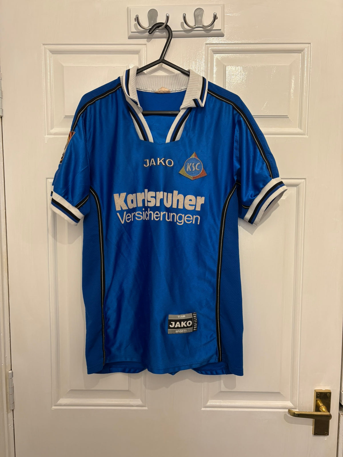 Jako Karlrusher SC KSC 2001/2002 Home Shirt Fuchs 11 (S)