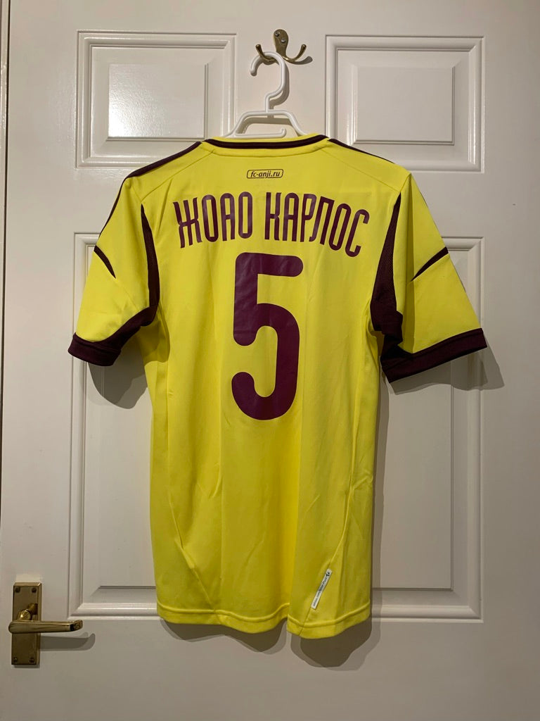 Adidas FK Anzhi Makhachkala 2012/2013 Home Shirt Joao Carlos 5 (S)