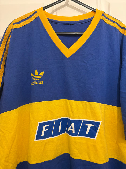 Adidas Originals Boca Juniors 1988/1991 Home Football Shirt (XL)