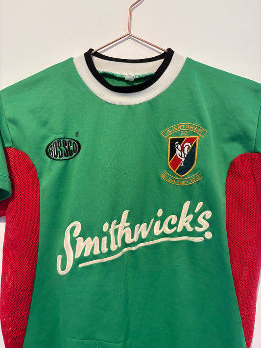 Rossco Glentoran FC 2001/2002 Home Shirt (XS)