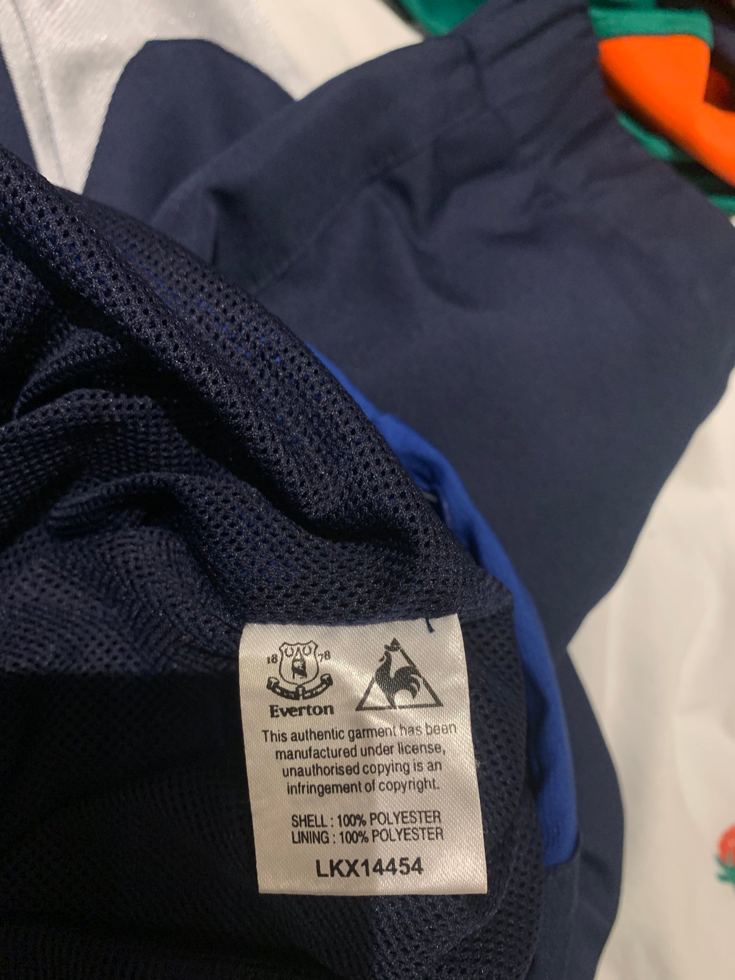 Le Coq Sportif Everton FC 2009/2012 Zip-Up Jacket (S)