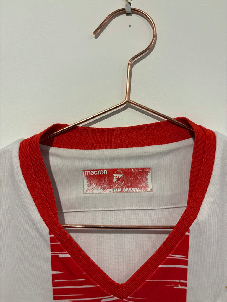 Macron Red Star Belgrade Crvena Zvezda 2020/2021 Home Shirt (S)