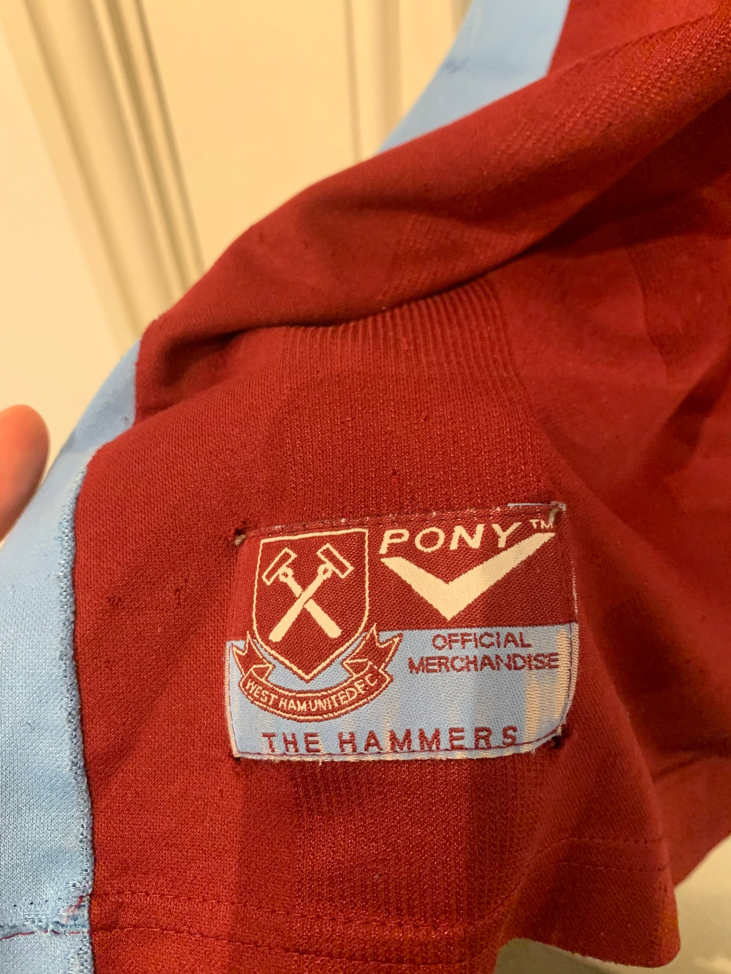 PONY West Ham United 1997/1998 Home Shirt (XXL)