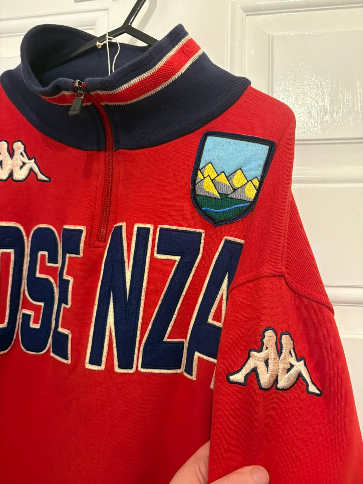 Kappa Consenza Calcio 2000s Home Sweatshirt (XL)