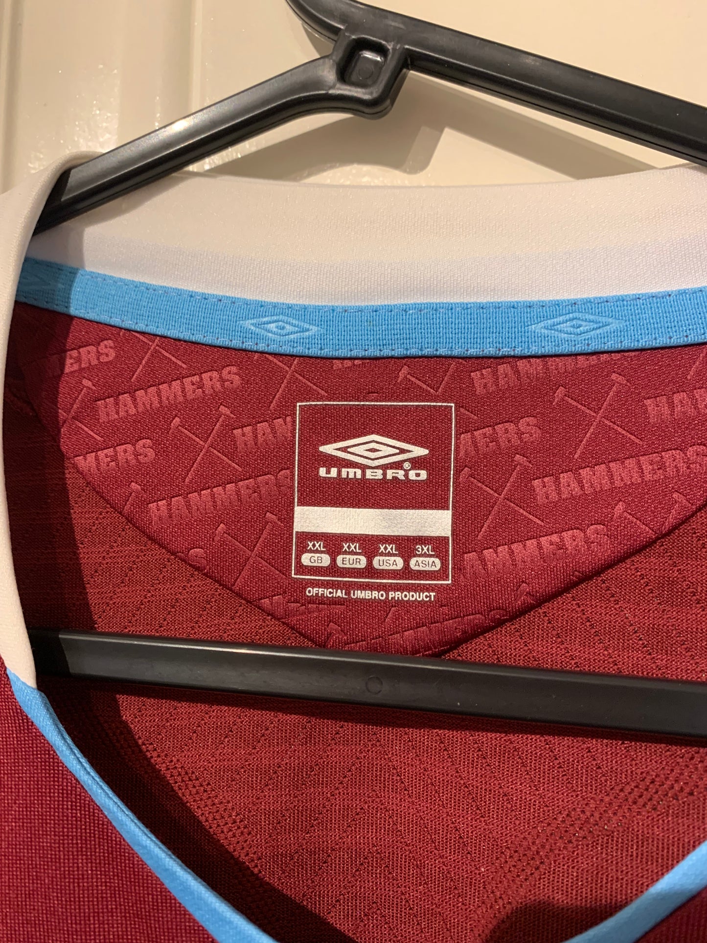 Umbro West Ham United 2008/2009 Home Shirt (XXL)
