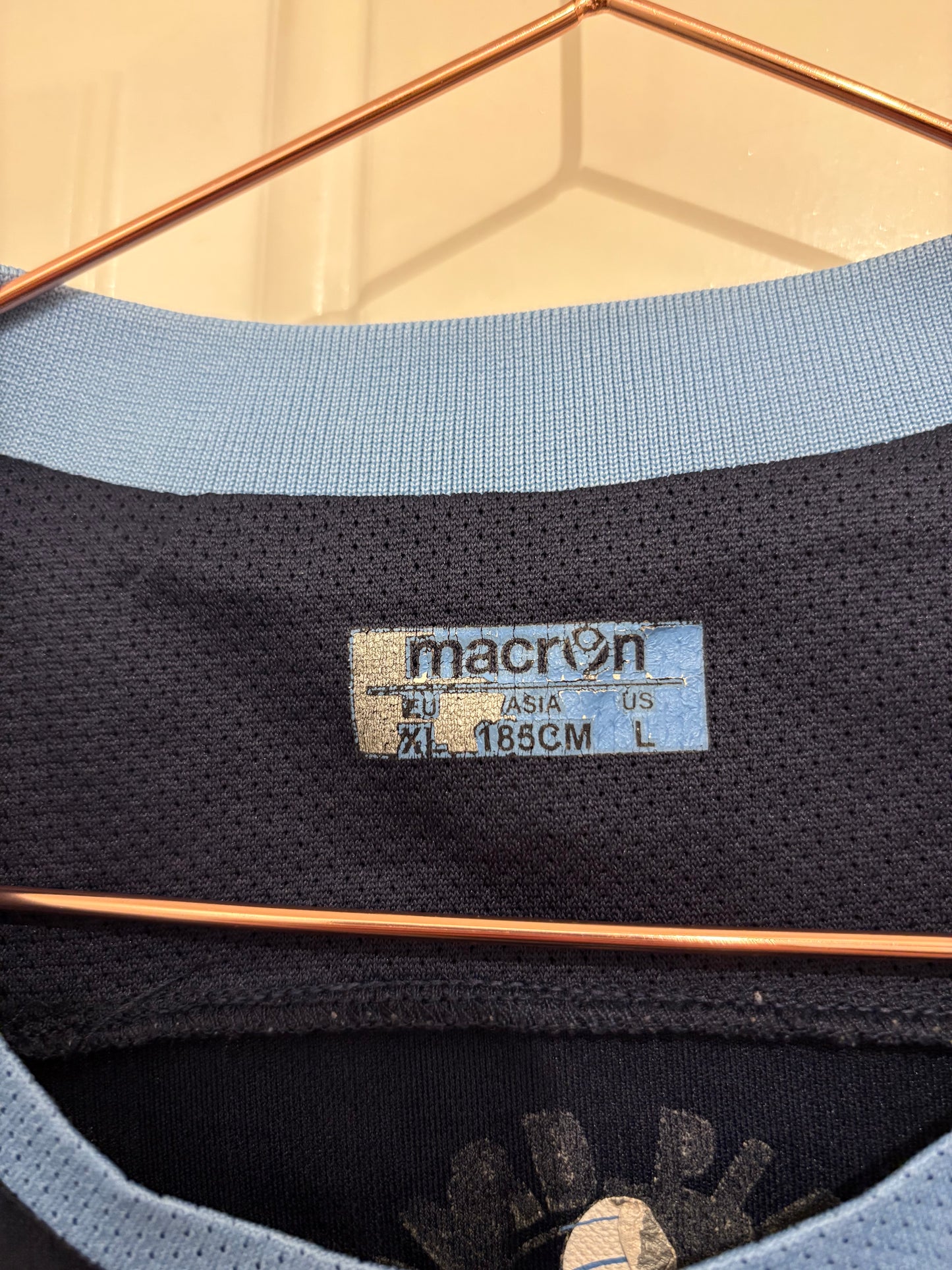 Macron Napoli 2010/2011 Longsleeve Third Shirt Cavani 7 (L)
