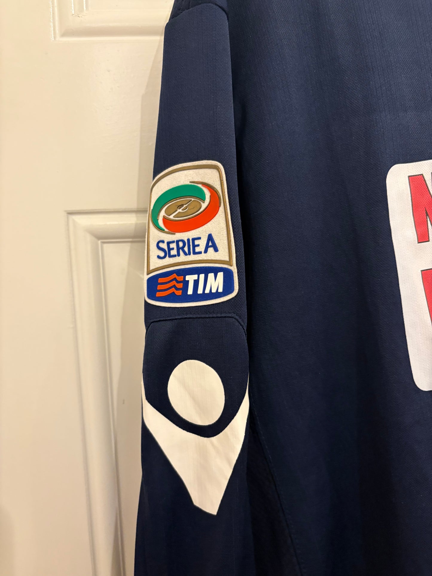 Macron Napoli 2010/2011 Longsleeve Third Shirt Cavani 7 (L)