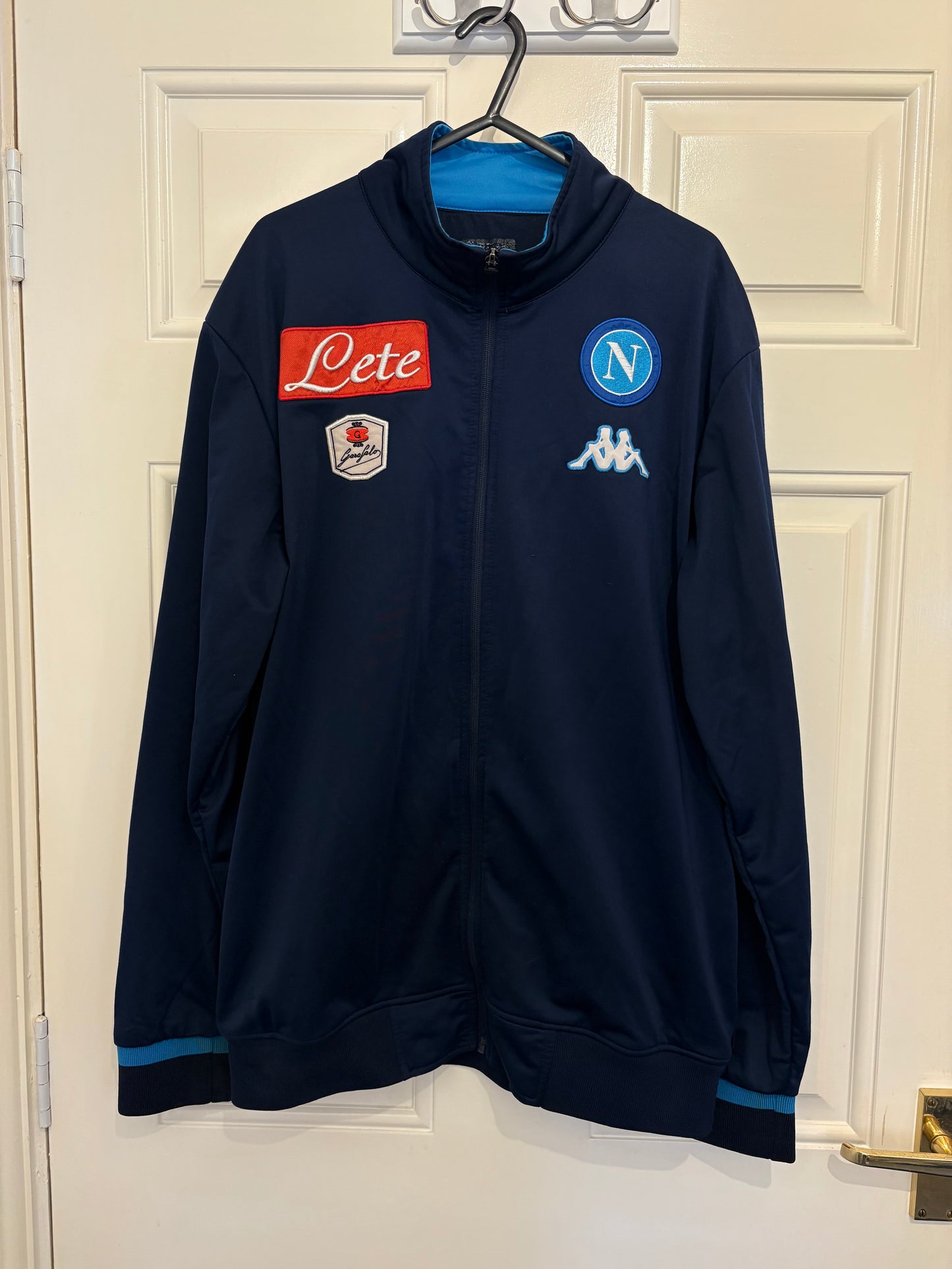 Kappa SSC Napoli 2015/2016 Zip Up Jacket (XL)