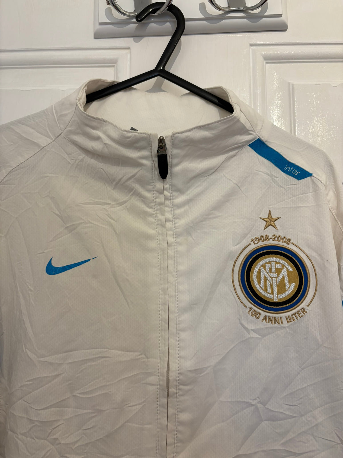 Nike Inter Milan 2007/2008 100 Years Zip Up Track Jacket (M)