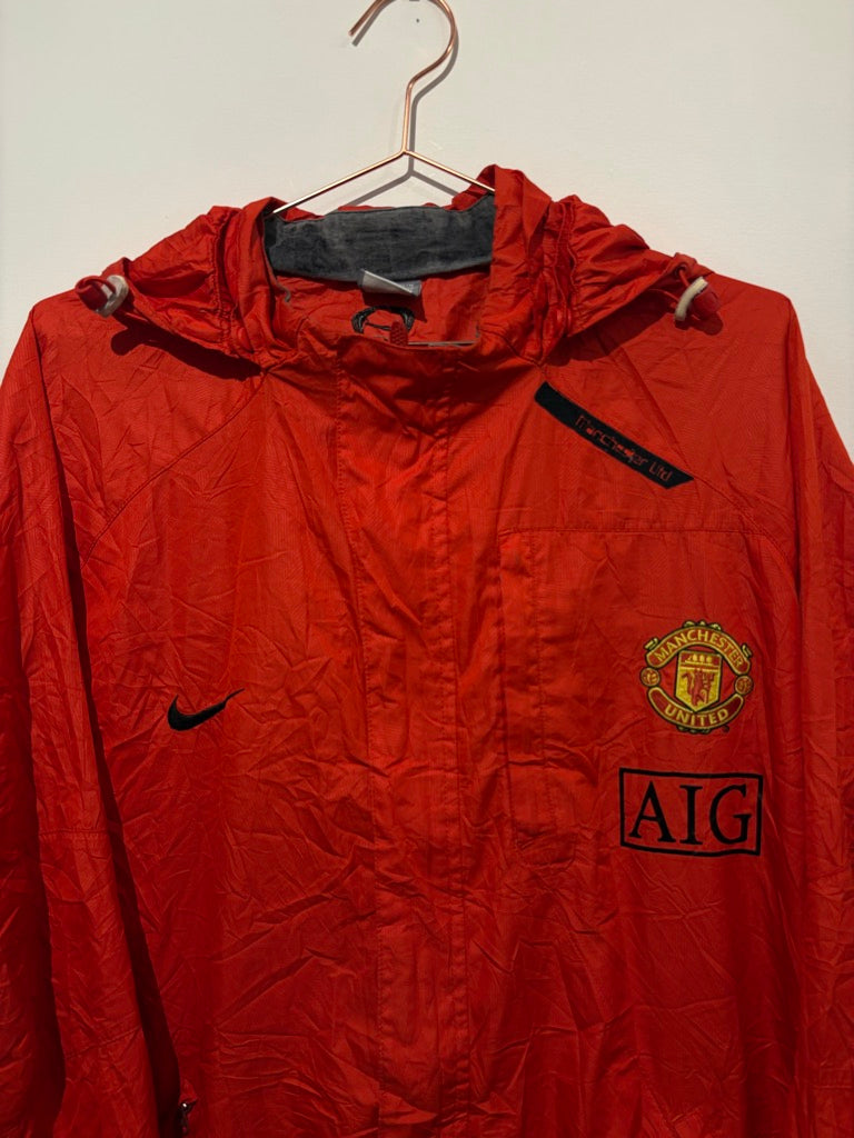 Nike Manchester United 2007/2008 Hooded Coat (L)