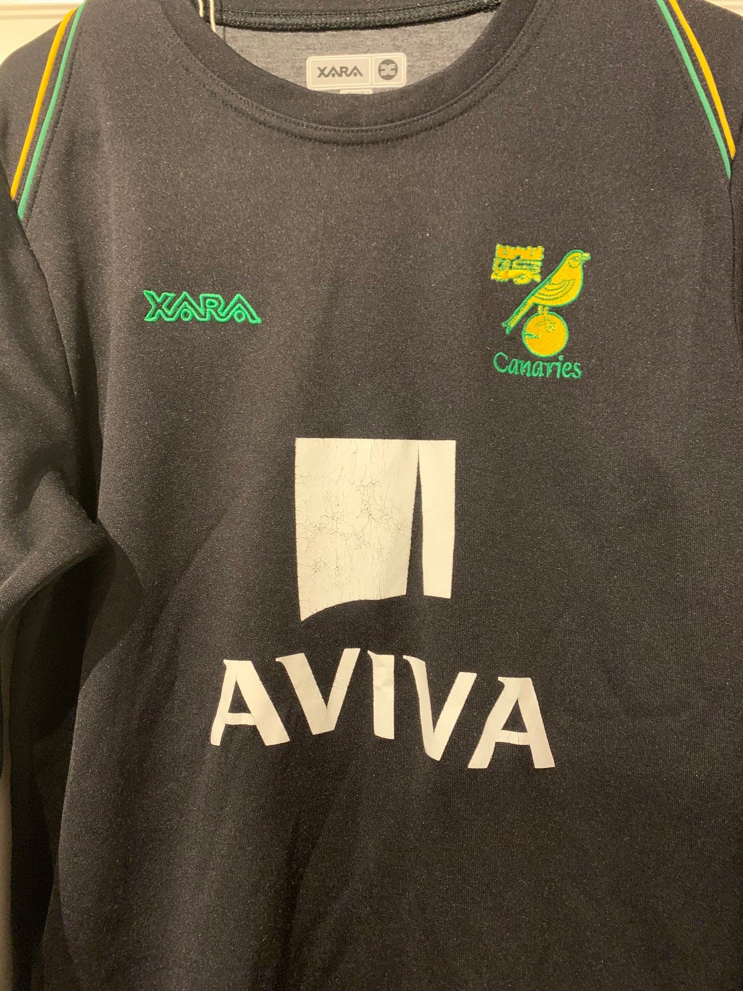 Xara Norwich City 2008/2010 Training Sweatshirt (S)