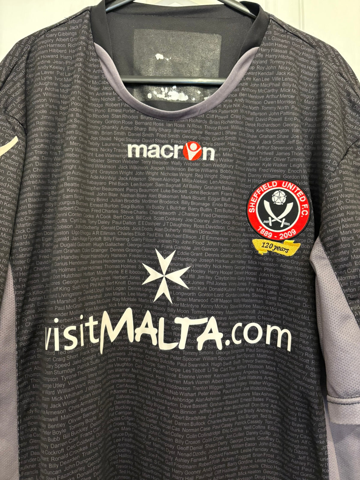 Macron Sheffield United 2009/2010 120th Anniversary Third Shirt (XL)