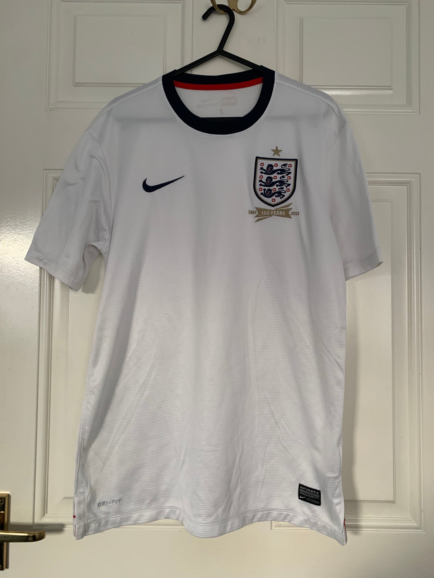 Nike England 2013/2014 150th Anniversary Home Shirt (M)