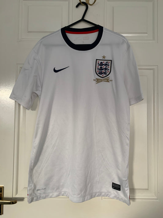 Nike England 2013/2014 150th Anniversary Home Shirt (M)