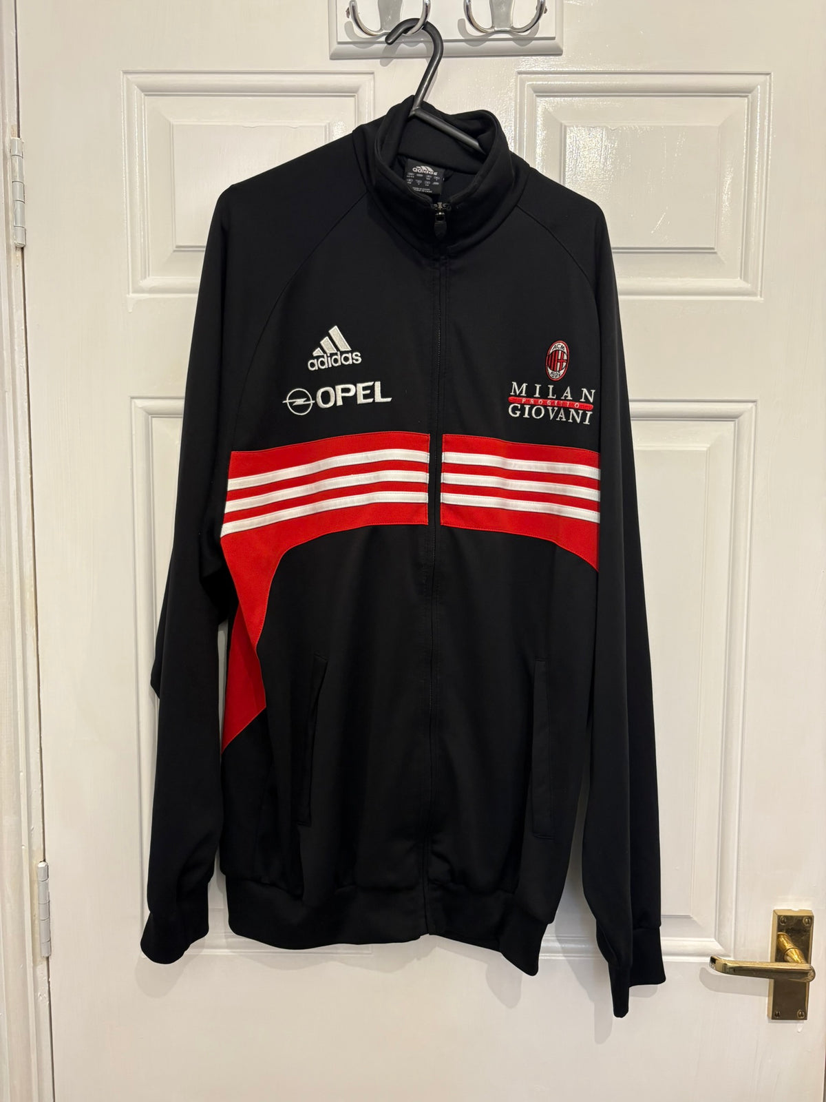 Adidas AC Milan 2004/2005 Zip Up Track Jacket (L)