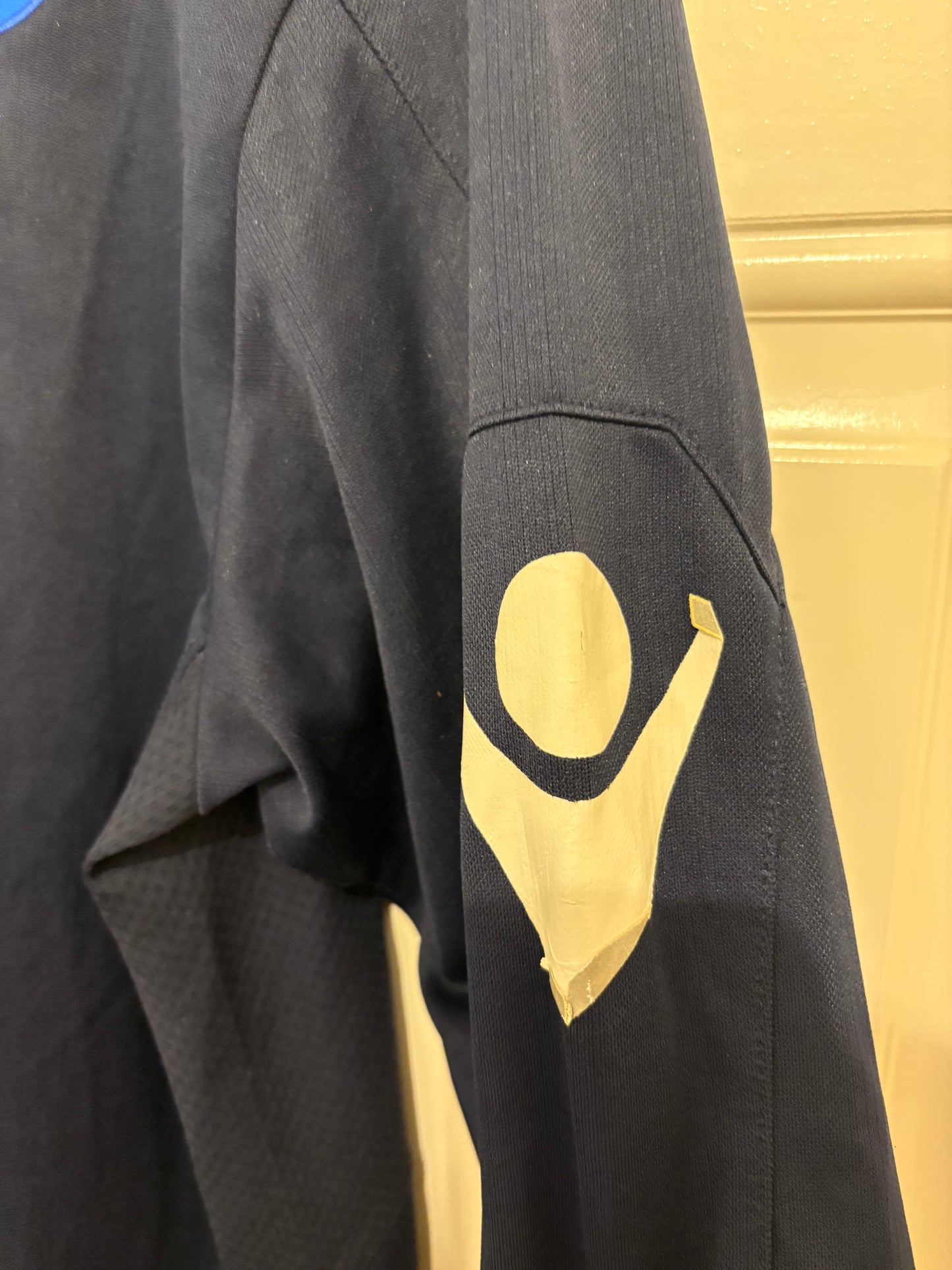 Macron Napoli 2010/2011 Longsleeve Third Shirt Cavani 7 (L)