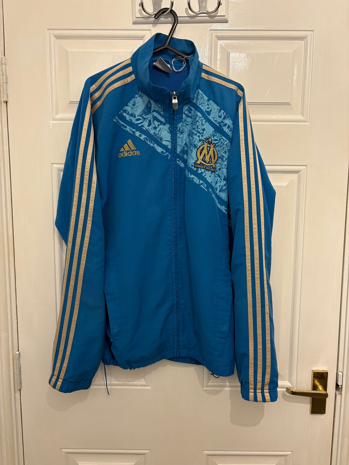 Adidas Olympique Marseille 2011/2012 Track Jacket (L)