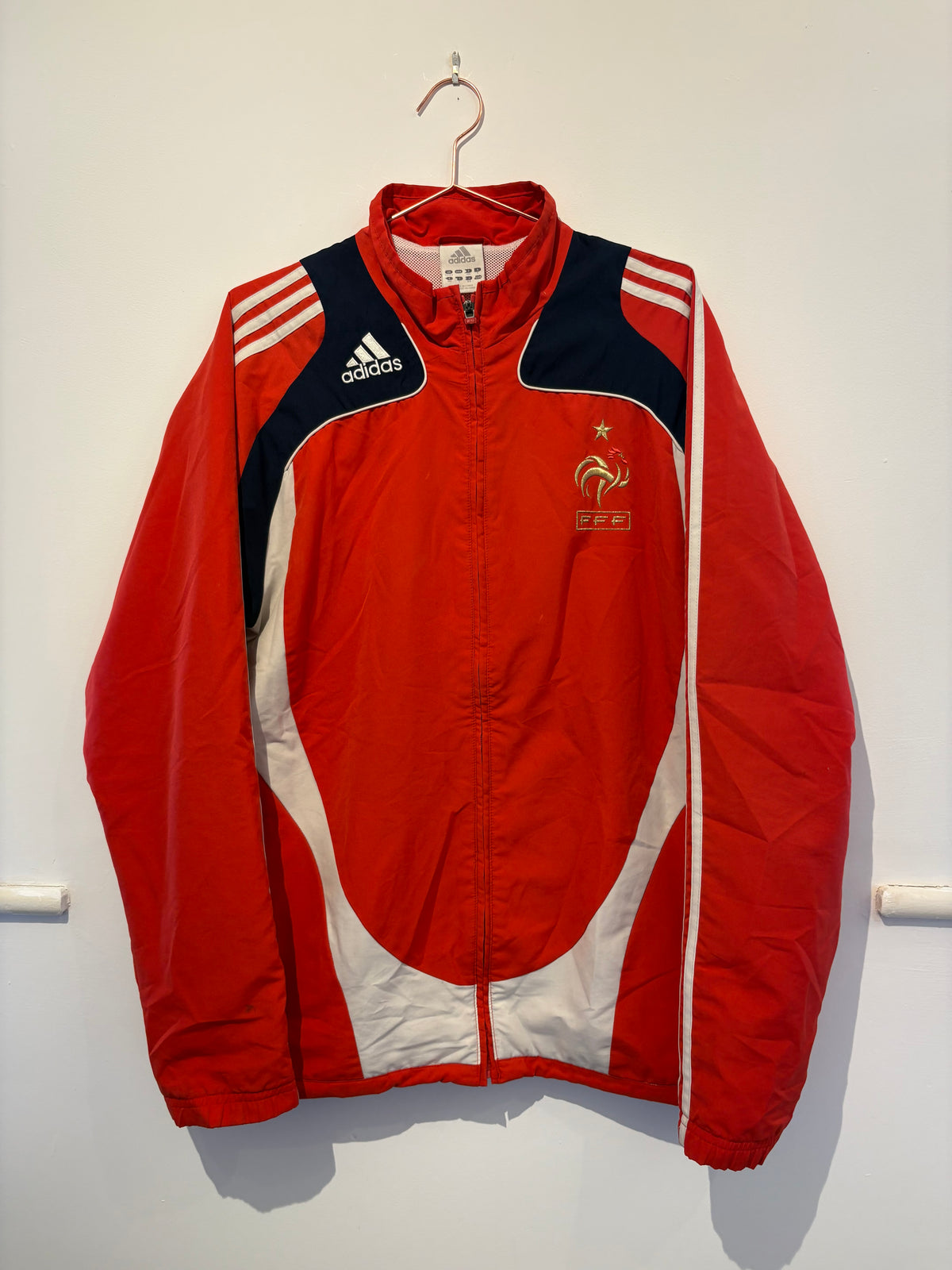 Adidas France 2008/2009 Away Zip Up Track Jacket (L)
