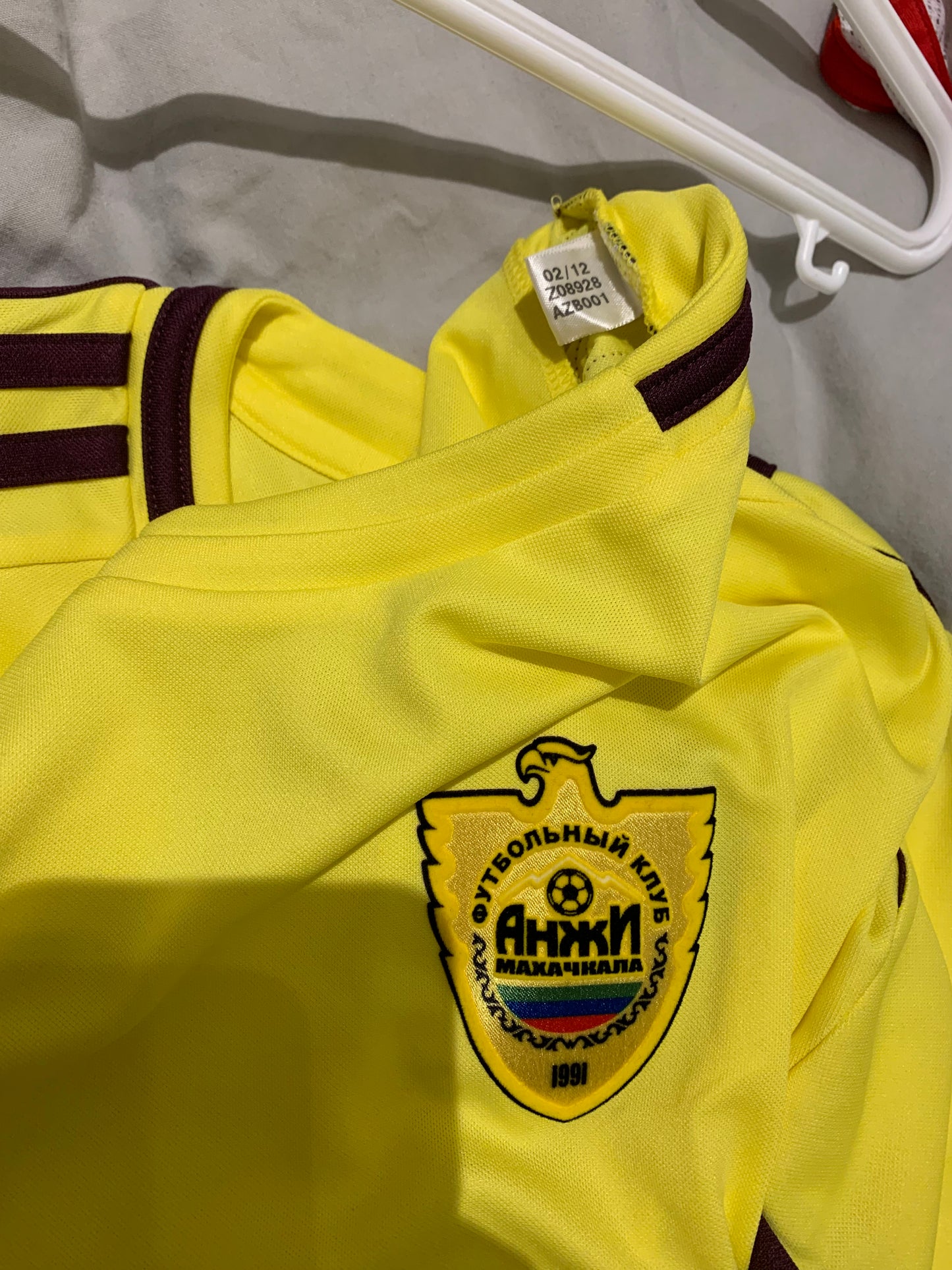 Adidas FK Anzhi Makhachkala 2012/2013 Home Shirt Joao Carlos 5 (S)